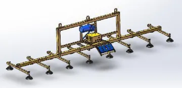 Mains-Powered Screw-Drive Tilting Sheet Lifter - ET-SM-SCREW-01 - view 1