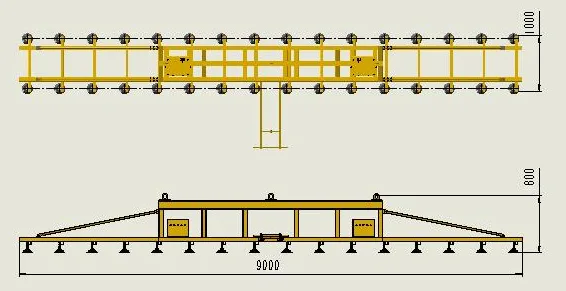 Twin-Beam Twin-Pump Heavy-Duty Sheet Lifter - ET-SM-EX-98 - view 1