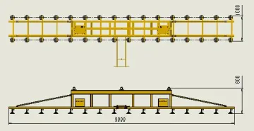 Twin-Beam Twin-Pump Heavy-Duty Sheet Lifter - ET-SM-EX-98 - view 1