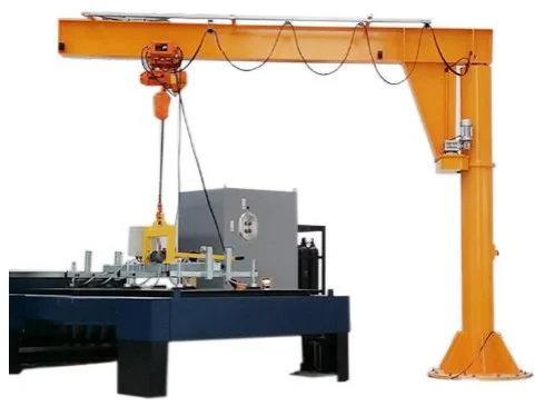 Electric Jib Crane Vacuum System with Powered Slewing - ETJSB-D1000-B3M - view 1