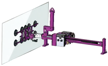 Counterbalanced Glass Vacuum Lifter - BVL 1000 - view 1
