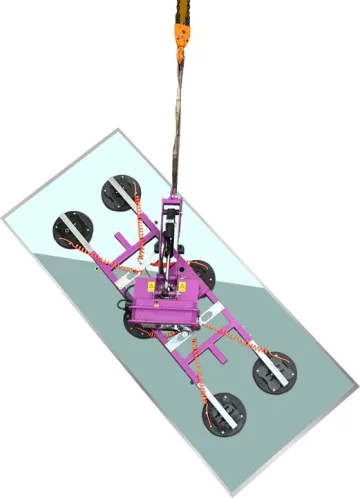 Hydraulic Tilting & Rotating Glass Lifter - RDSE-1000 - view 6