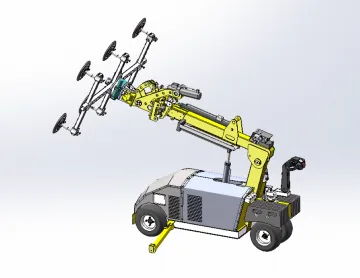 Glass Installation Robot - ET-GR-LEG-600 - view 1