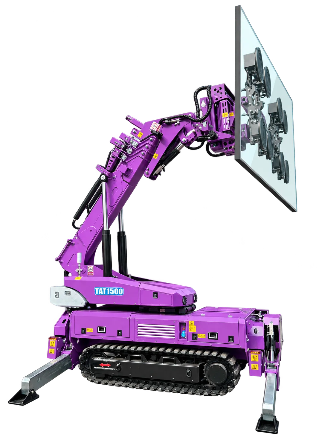 Tracked Glass Installation Robot - TAT 1500 - view 1