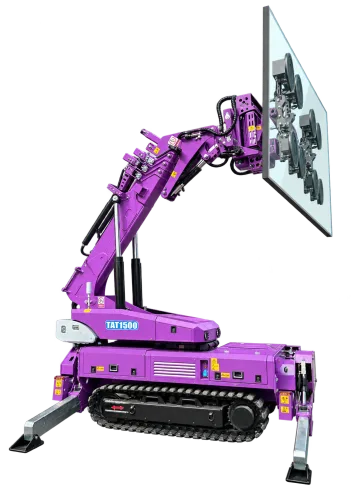 Tracked Glass Installation Robot - TAT 1500 - view 1