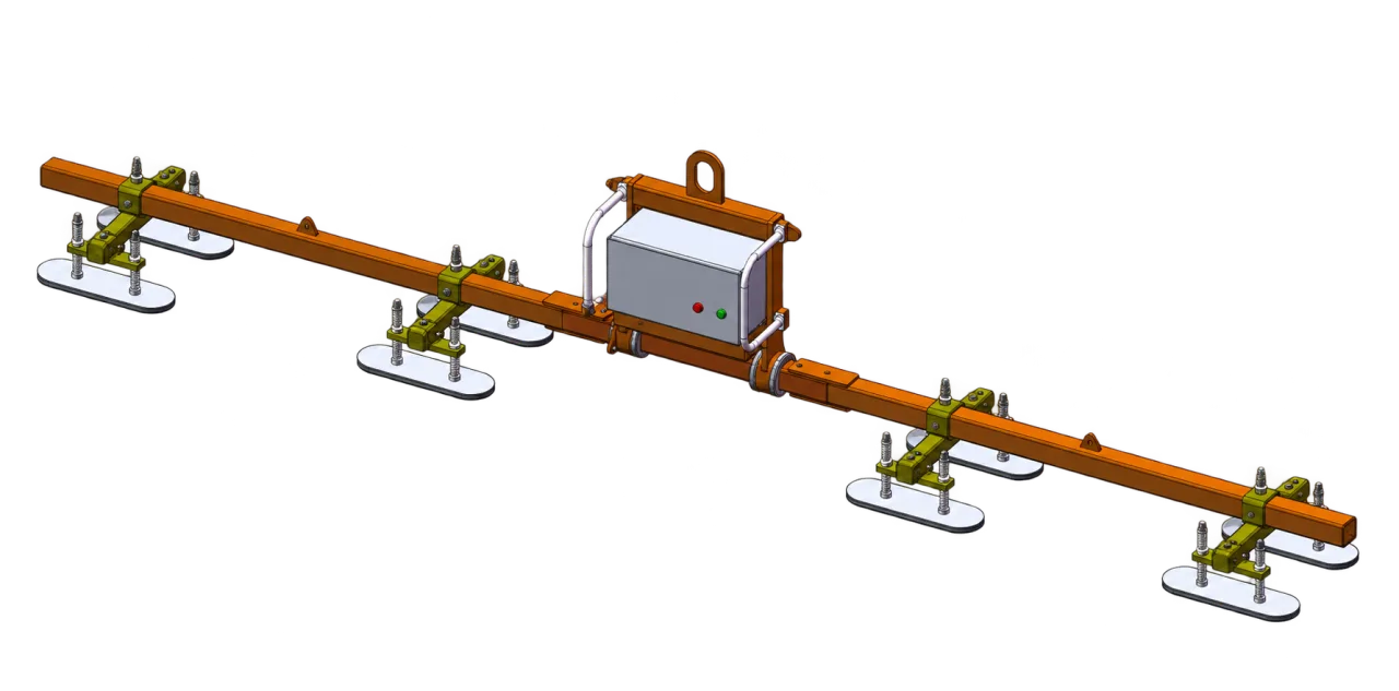 Series reference: ET-CL-ROOF-1000 roof and wall panel lifting configuration.