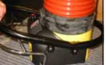 Covered lower joint after assembly; inspect the fastening before covering it.