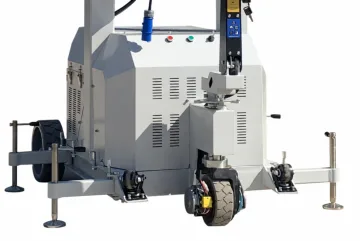 Battery-Powered Mobile Articulating Vacuum Tube Lifter - ET-TL-BAT-060 - view 2