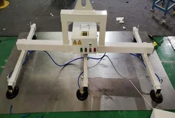 6. Caja de control instalada sobre su base.