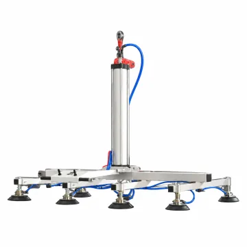 Pneumatic Cylinder & Vacuum Pad Frame Assembly - ET-CR-CYL-100 - view 1