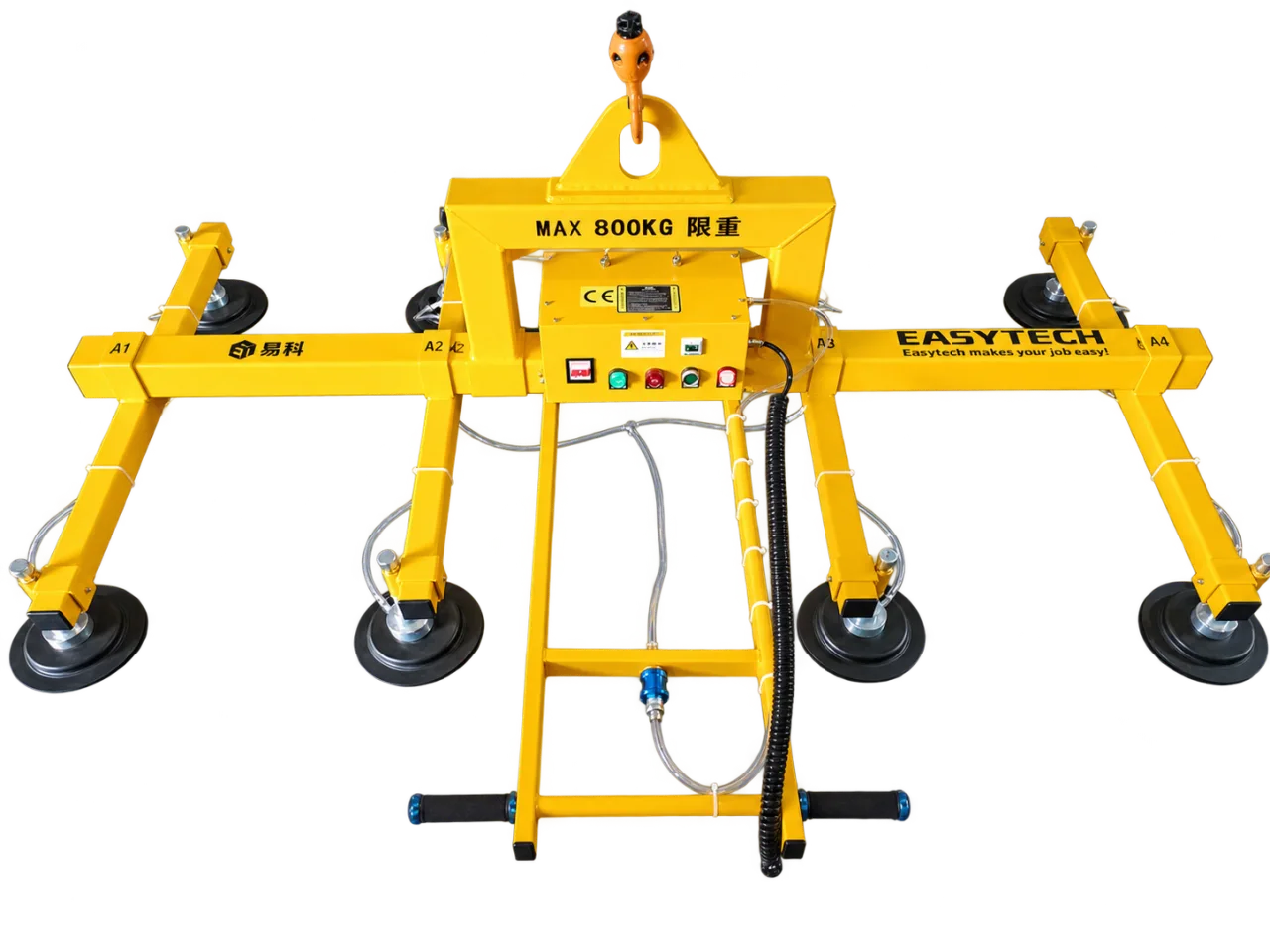Series reference: ETJS-C300-2M — Mains-Powered Sheet Metal Vacuum Lifter.