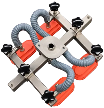 Quick-Change Four-Pad Suction Head - ET-VC-PAD-QC-4 - view 1