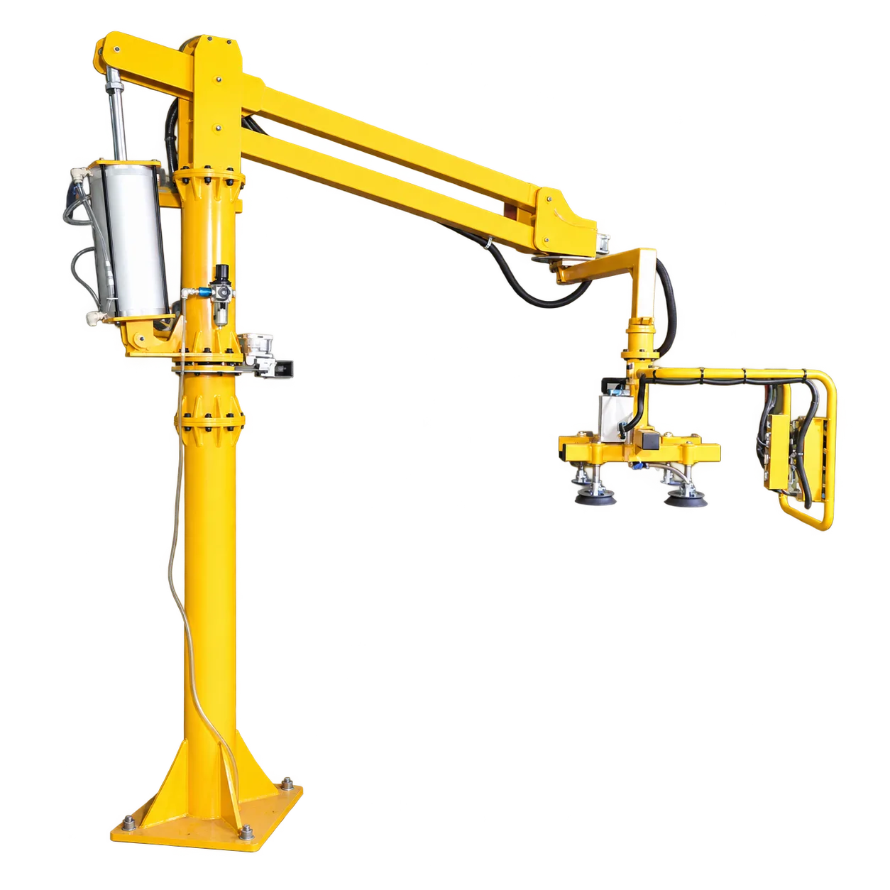 Series reference: HAC-BS100 — Fixed-Column Rigid-Arm Industrial Manipulator.