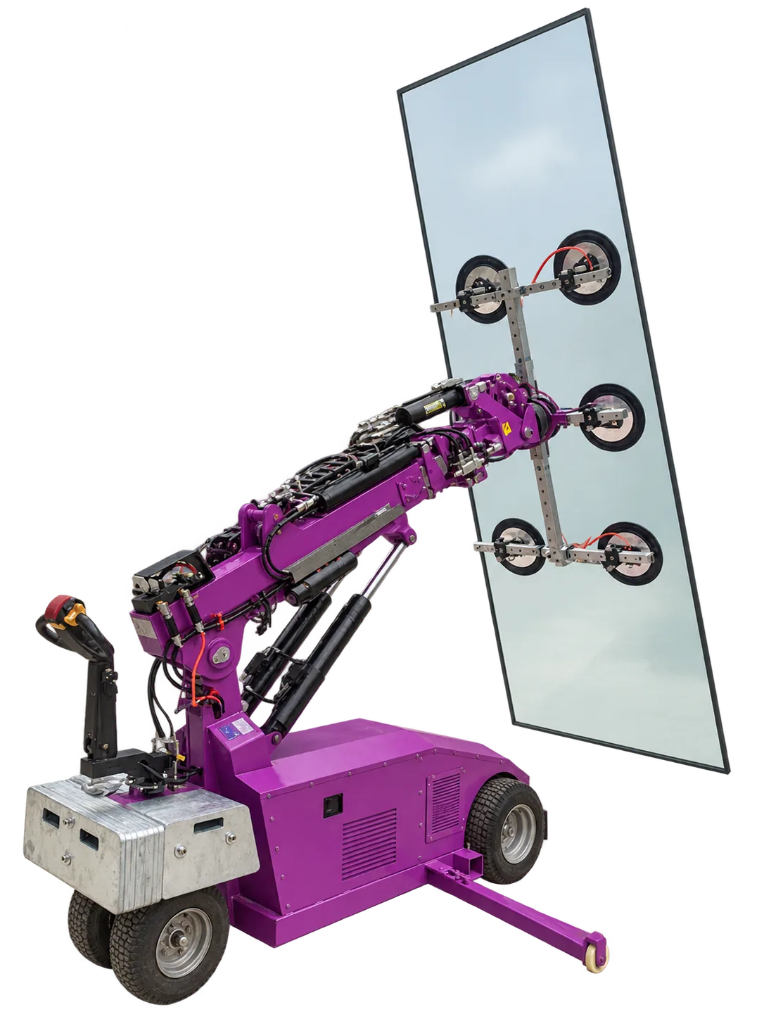 Wheeled Glass Installation Robot - WSR-800L - view 1